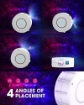 Picture of LED WiFi Galaxy Projector, Smart Night Light Kids Adults 3D Star Projector Light with RGB Adjustment/Voice Control/WiFi/Timer Compatible Alexa Google Assistant