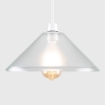 Picture of Ceiling Light Shade Modern Tapered Frosted Glass Pendant Lampshade Living Room