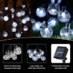 Picture of Solar Garden Lights Outdoor, 36ft 60 LED Solar String Lights Waterproof, Solar Powered Crystal Ball Outdoor Fairy Lights Decorative Lights for Garden, Patio, Yard, Festival, Parties (White)