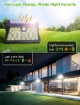 Picture of Solar Lights Outdoor, Upgraded Optics Lens Security Lights, PIR Motion Sensor , IP65 Waterproof Outside Powered Solar Wall Lights